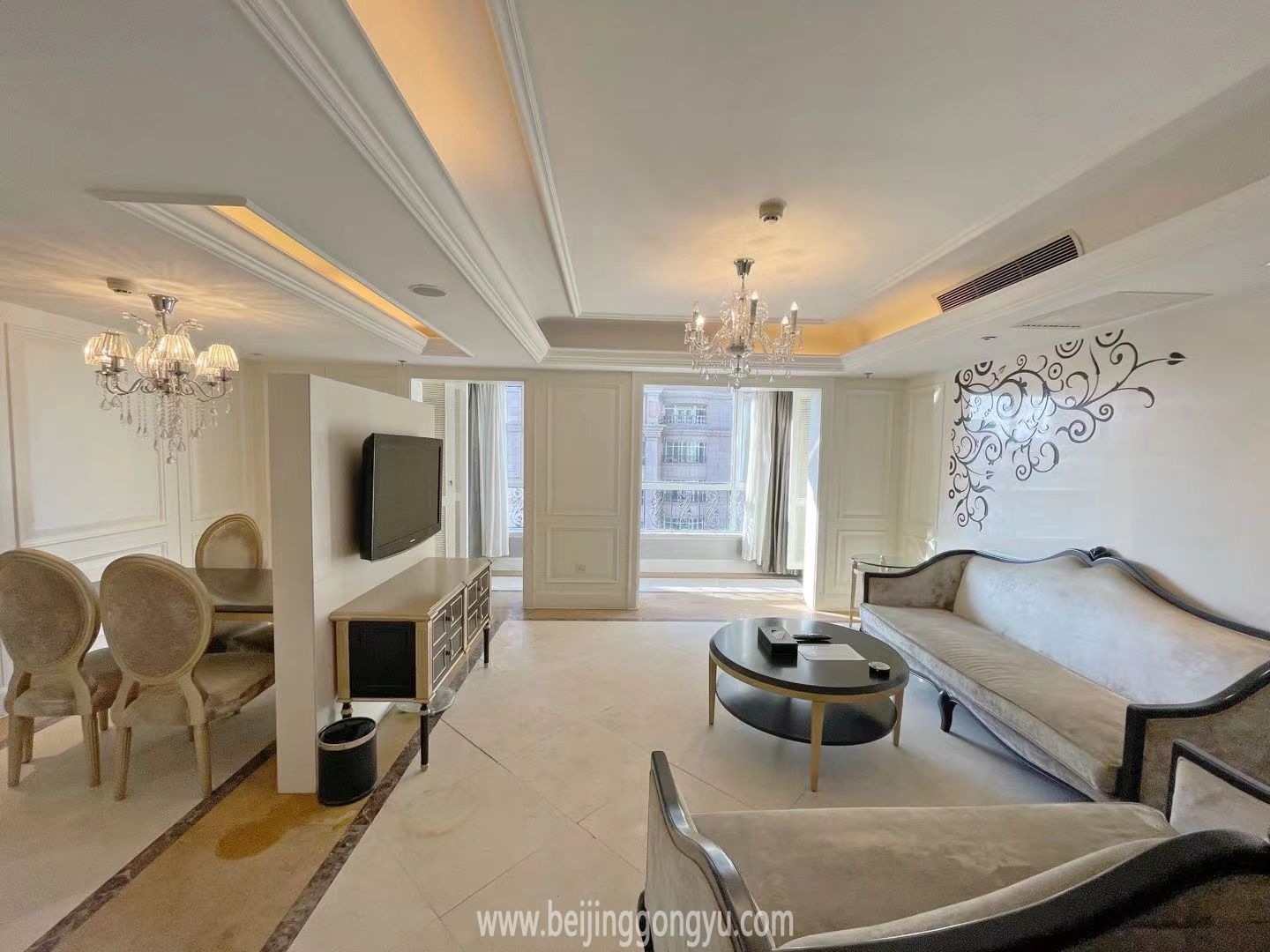 山水鉑宮公寓一居室出租